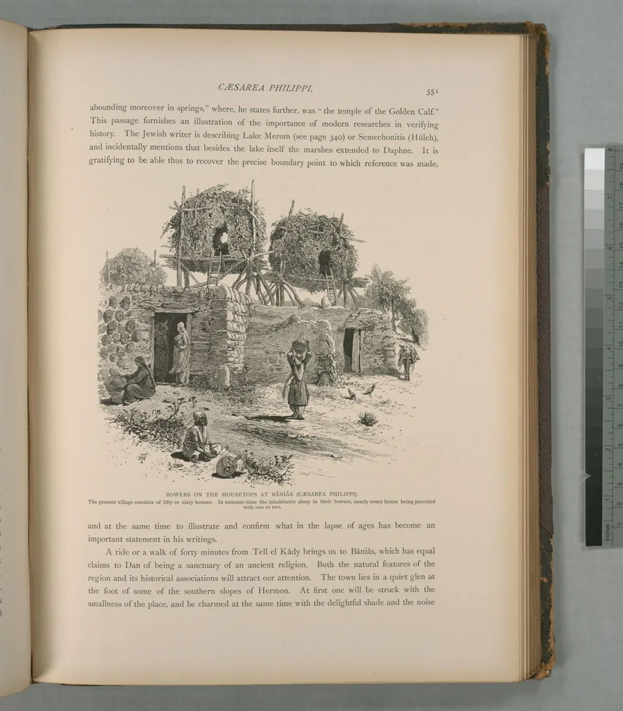 An illustration from Picturesque Palestine, Sinai and Egypt, 1881, leaf 230