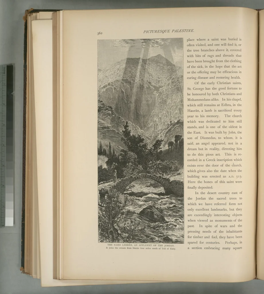 An illustration from Picturesque Palestine, Sinai and Egypt, 1881, leaf 237
