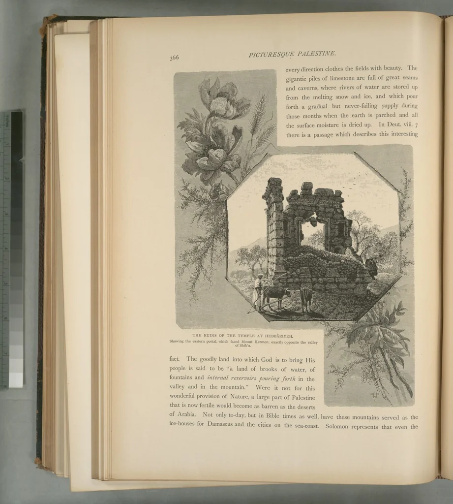 An illustration from Picturesque Palestine, Sinai and Egypt, 1881, leaf 239
