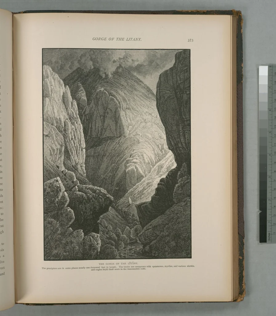 An illustration from Picturesque Palestine, Sinai and Egypt, 1881, leaf 244