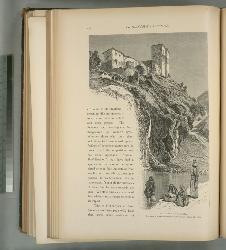 An illustration from Picturesque Palestine, Sinai and Egypt, 1881, leaf 246