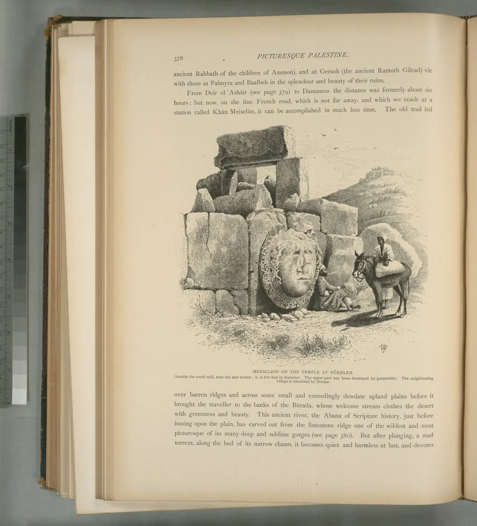 An illustration from Picturesque Palestine, Sinai and Egypt, 1881, leaf 247