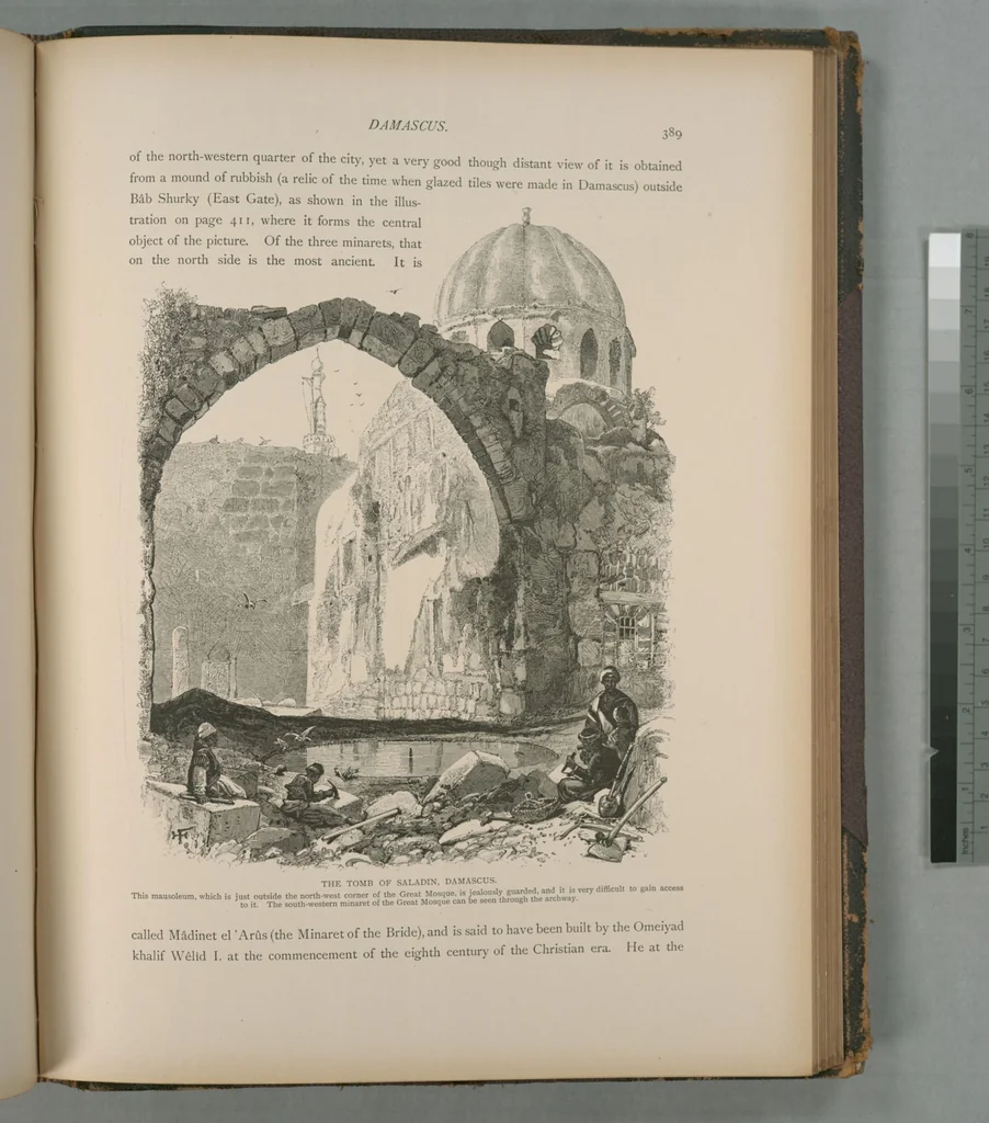 An illustration from Picturesque Palestine, Sinai and Egypt, 1881, leaf 255