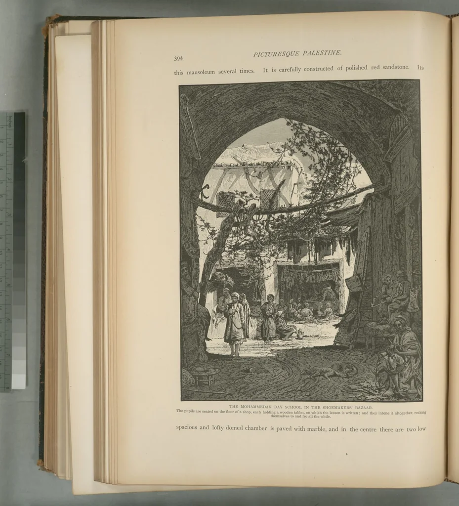An illustration from Picturesque Palestine, Sinai and Egypt, 1881, leaf 258
