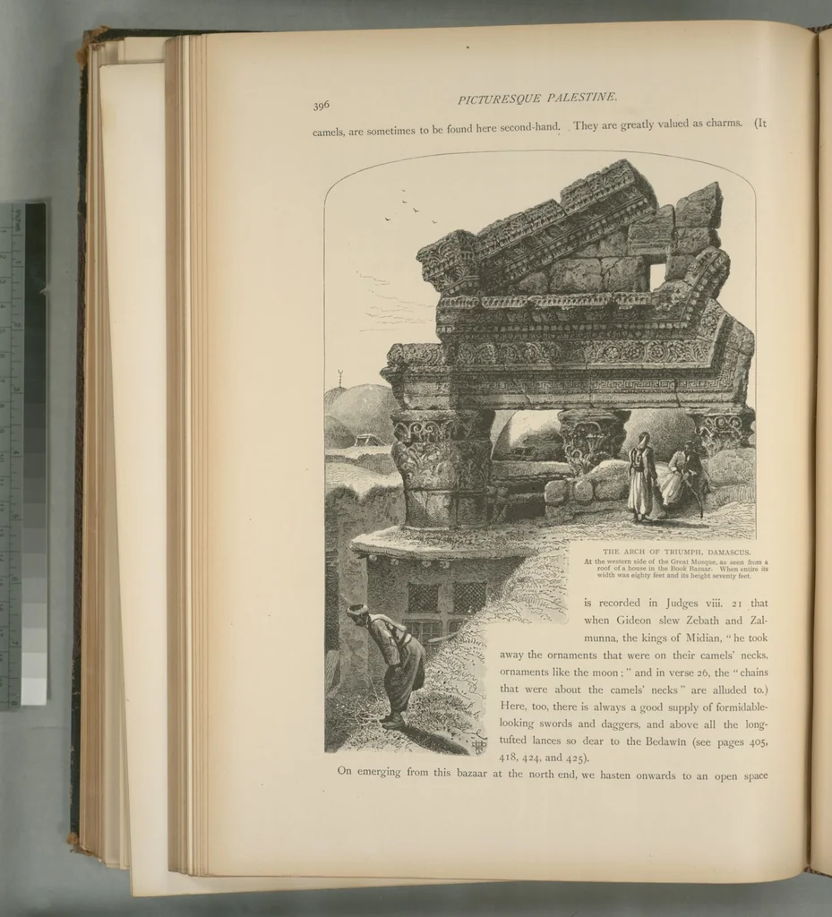 An illustration from Picturesque Palestine, Sinai and Egypt, 1881, leaf 259