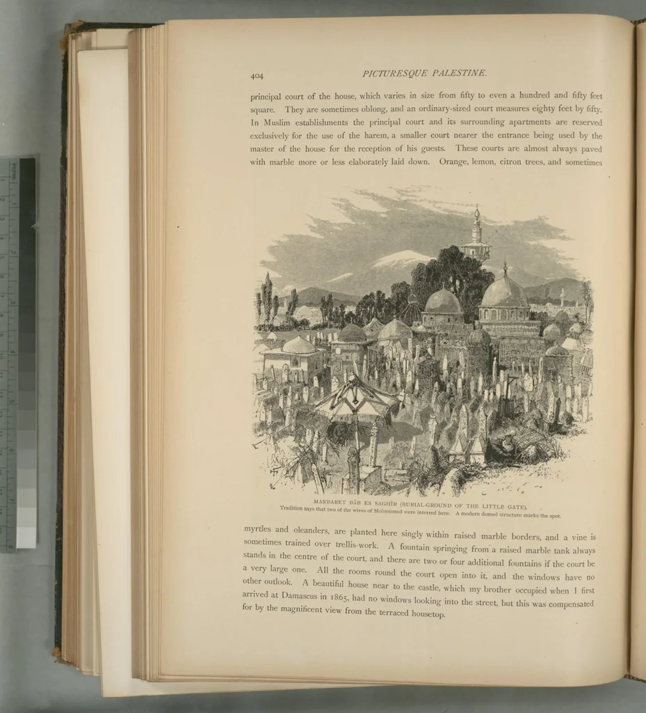 An illustration from Picturesque Palestine, Sinai and Egypt, 1881, leaf 264