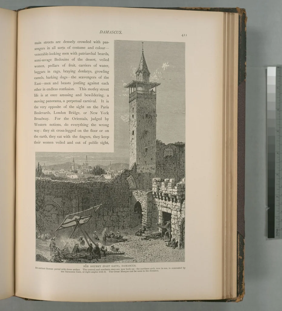 An illustration from Picturesque Palestine, Sinai and Egypt, 1881, leaf 269