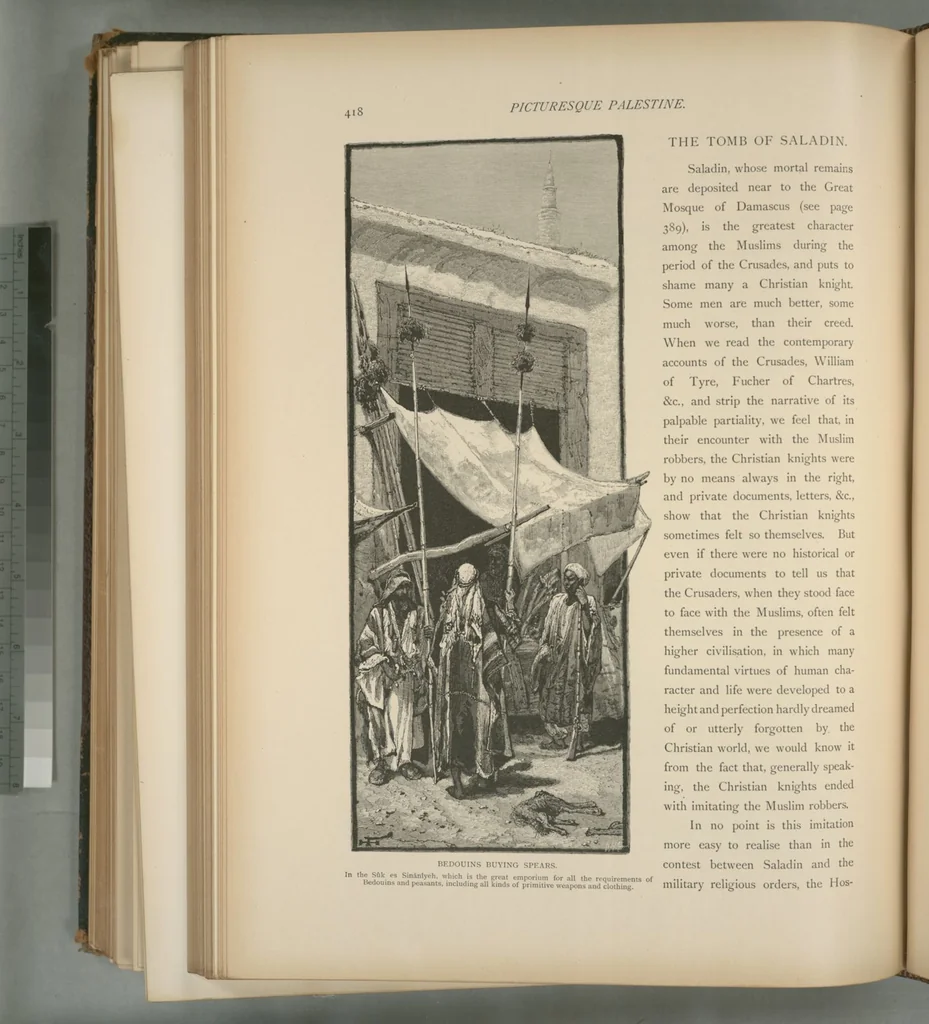 An illustration from Picturesque Palestine, Sinai and Egypt, 1881, leaf 273