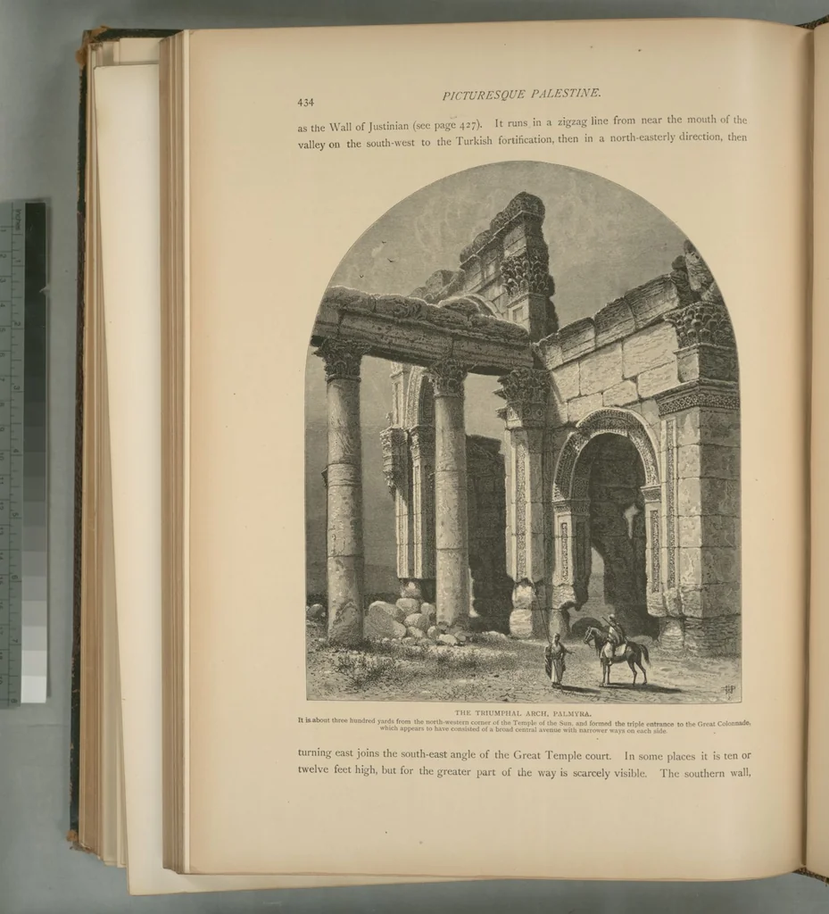 An illustration from Picturesque Palestine, Sinai and Egypt, 1881, leaf 283