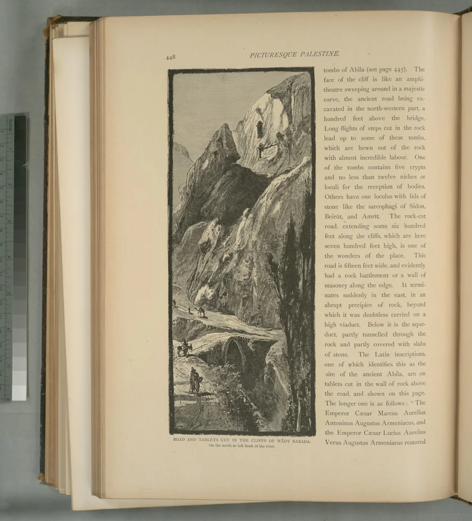 An illustration from Picturesque Palestine, Sinai and Egypt, 1881, leaf 291