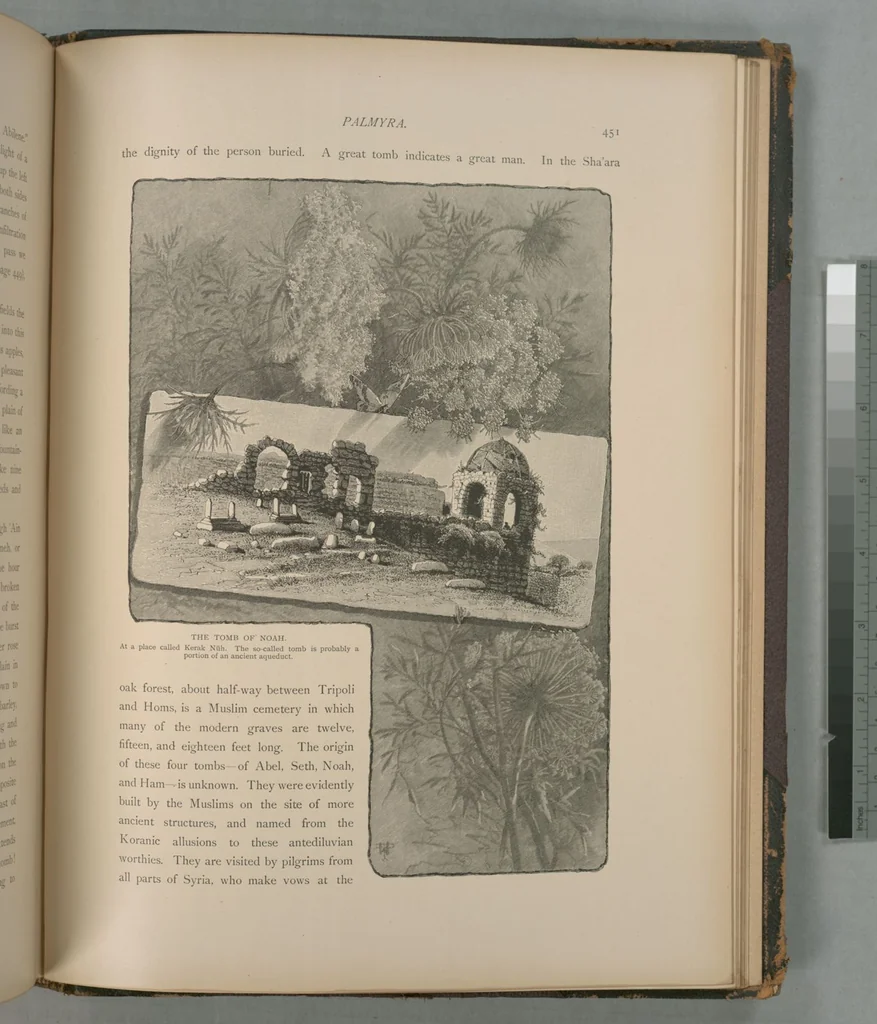 An illustration from Picturesque Palestine, Sinai and Egypt, 1881, leaf 293
