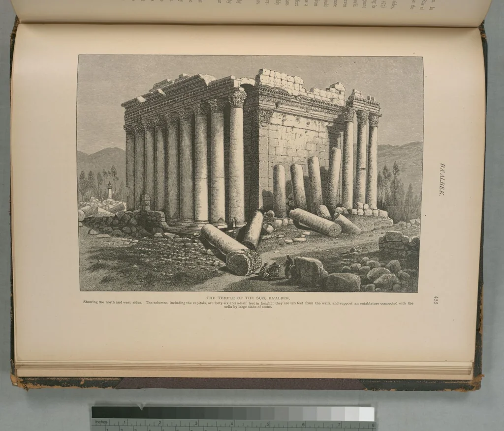An illustration from Picturesque Palestine, Sinai and Egypt, 1881, leaf 296