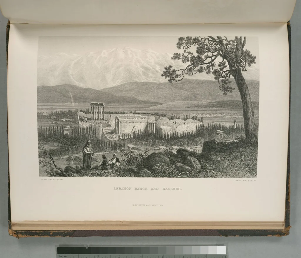 An illustration from Picturesque Palestine, Sinai and Egypt, 1881, leaf 297
