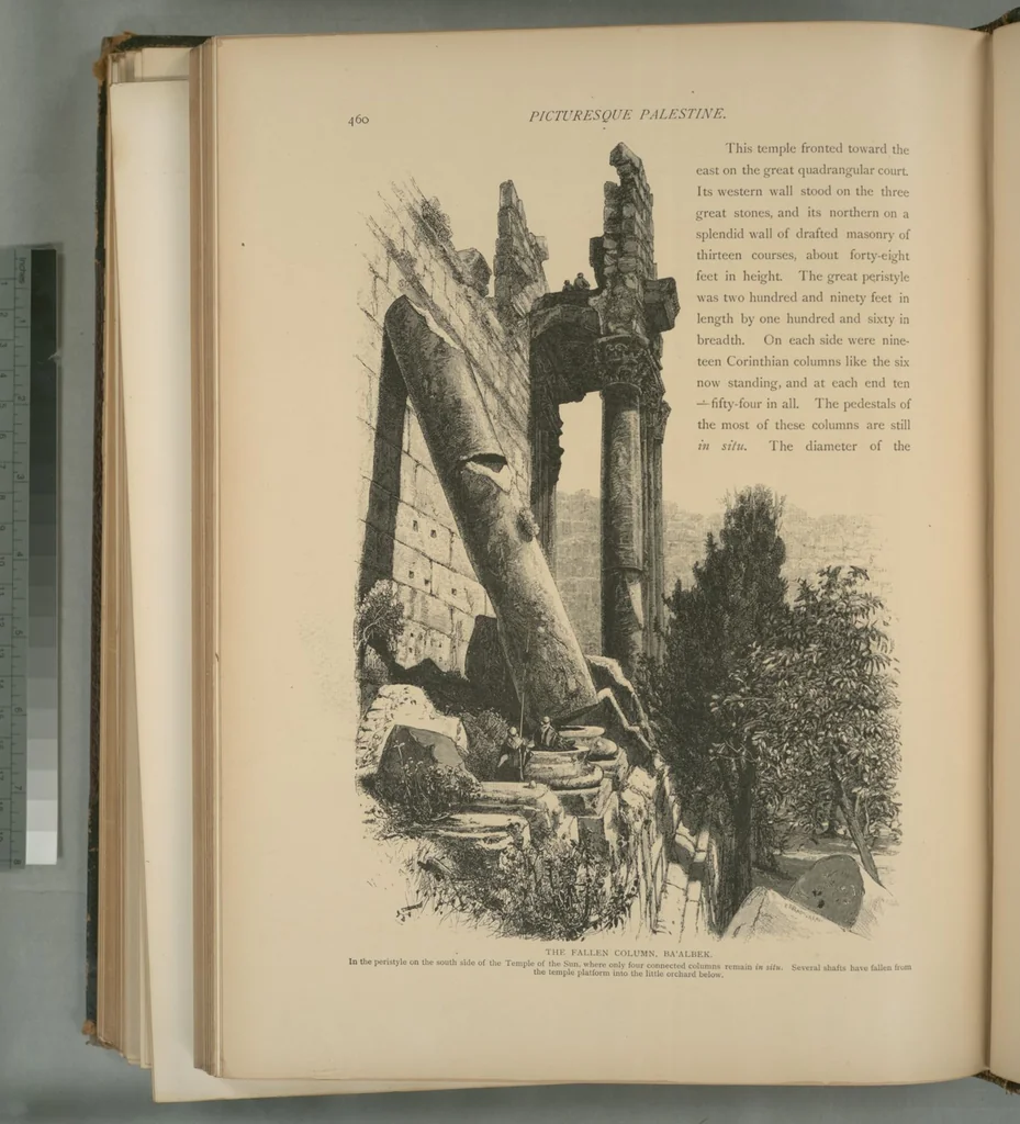 An illustration from Picturesque Palestine, Sinai and Egypt, 1881, leaf 299
