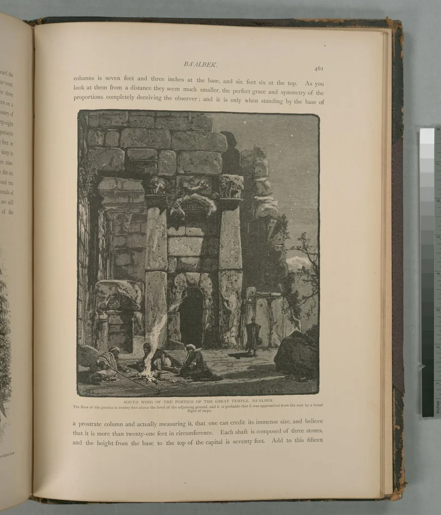 An illustration from Picturesque Palestine, Sinai and Egypt, 1881, leaf 300