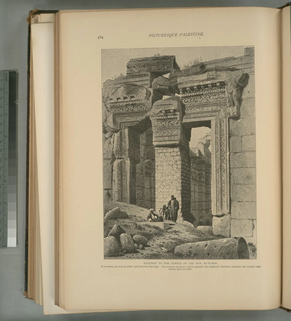 An illustration from Picturesque Palestine, Sinai and Egypt, 1881, leaf 301