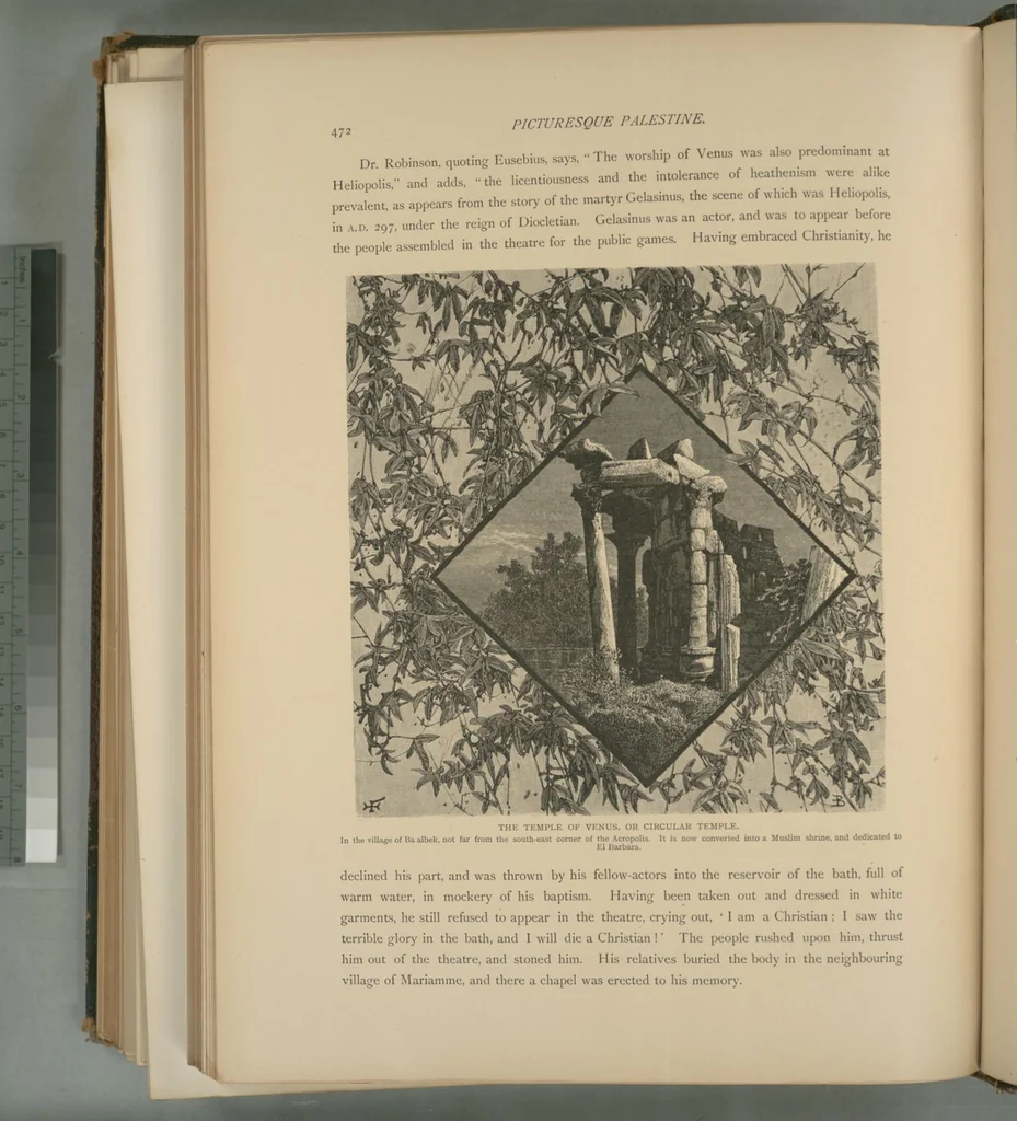 An illustration from Picturesque Palestine, Sinai and Egypt, 1881, leaf 305