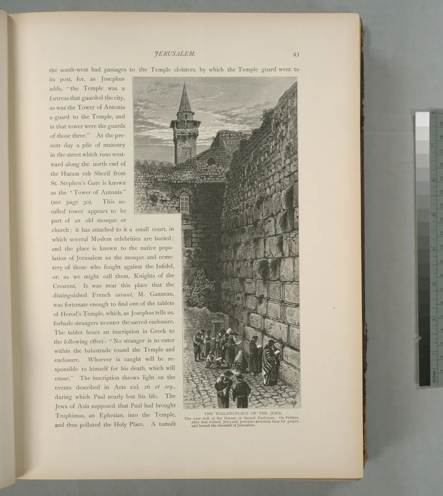 An illustration from Picturesque Palestine, Sinai and Egypt, 1881, leaf 31
