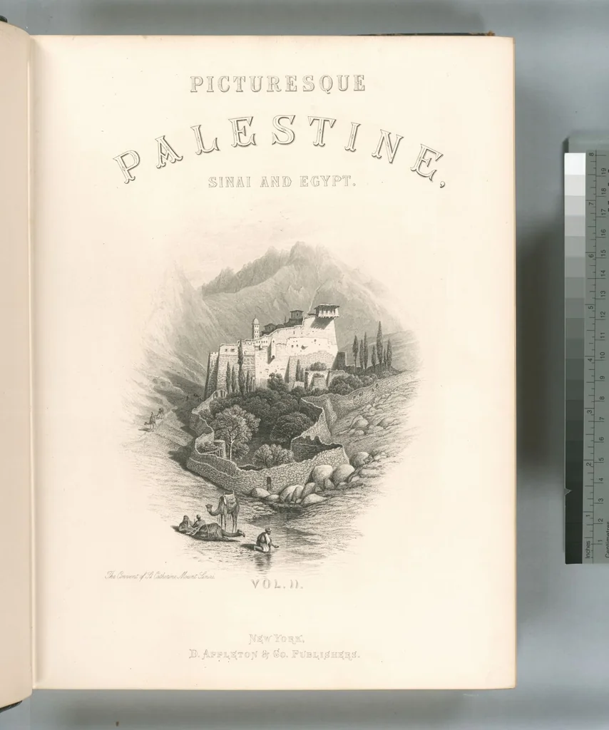 An illustration from Picturesque Palestine, Sinai and Egypt, 1881, leaf 310