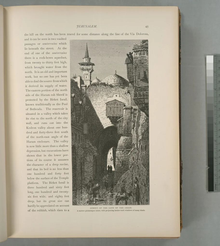 An illustration from Picturesque Palestine, Sinai and Egypt, 1881, leaf 33