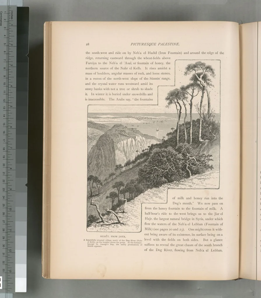 An illustration from Picturesque Palestine, Sinai and Egypt, 1881, leaf 337