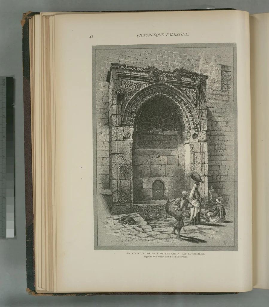 An illustration from Picturesque Palestine, Sinai and Egypt, 1881, leaf 34