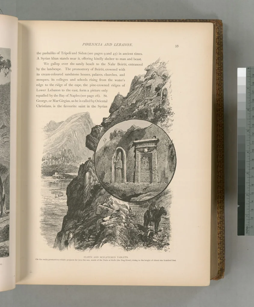 An illustration from Picturesque Palestine, Sinai and Egypt, 1881, leaf 340