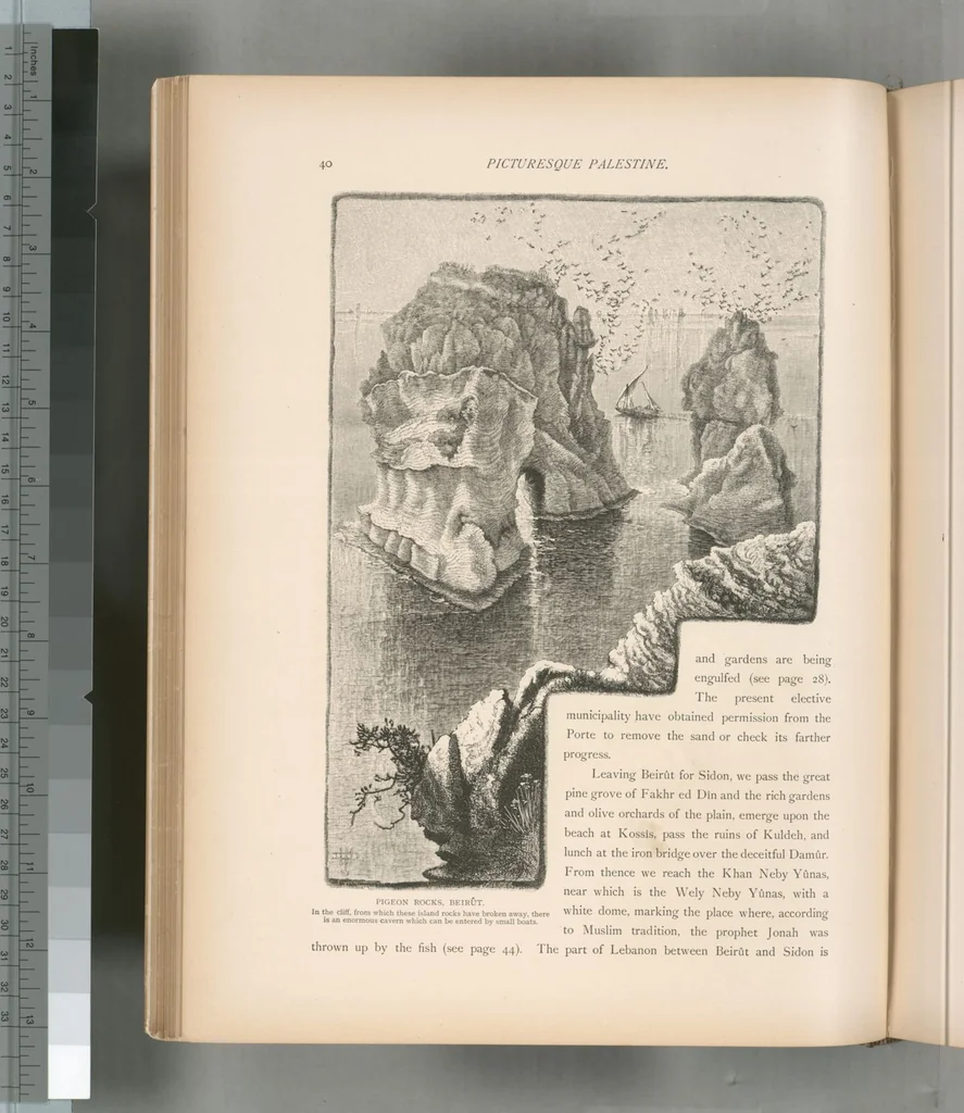An illustration from Picturesque Palestine, Sinai and Egypt, 1881, leaf 345
