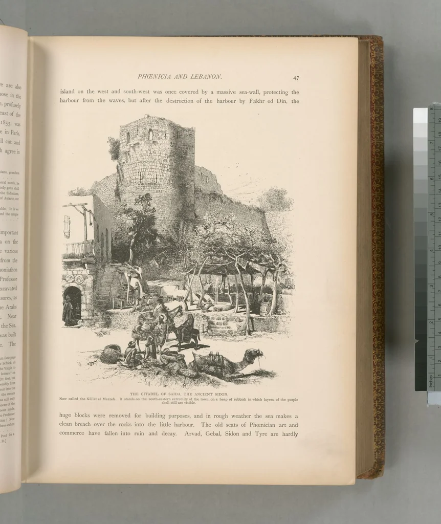 An illustration from Picturesque Palestine, Sinai and Egypt, 1881, leaf 350