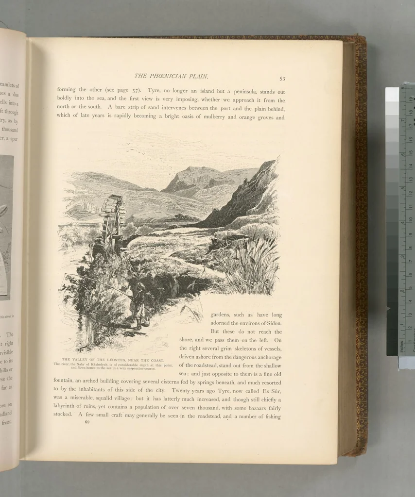 An illustration from Picturesque Palestine, Sinai and Egypt, 1881, leaf 355