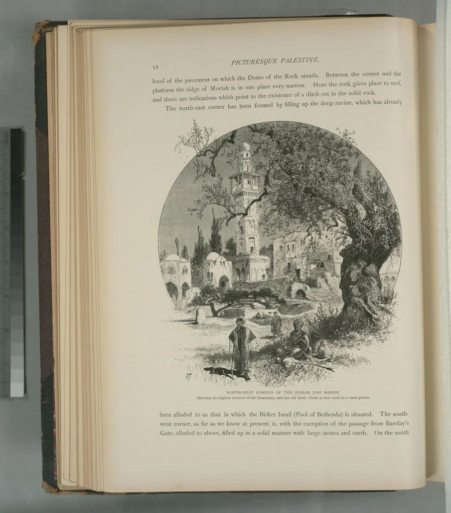 An illustration from Picturesque Palestine, Sinai and Egypt, 1881, leaf 36