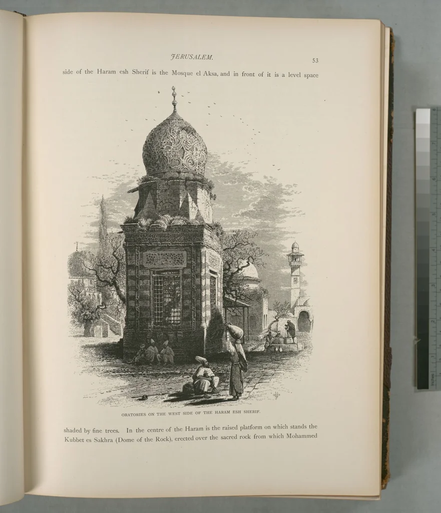 An illustration from Picturesque Palestine, Sinai and Egypt, 1881, leaf 37