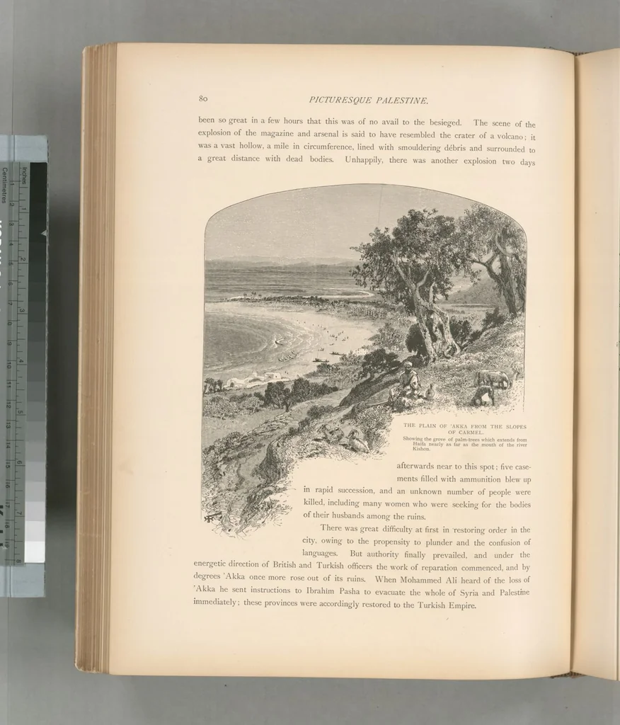 An illustration from Picturesque Palestine, Sinai and Egypt, 1881, leaf 373