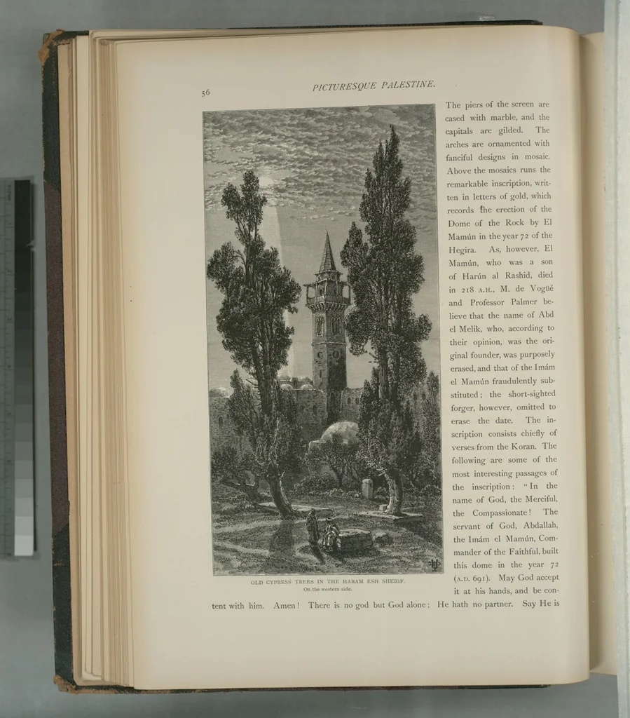 An illustration from Picturesque Palestine, Sinai and Egypt, 1881, leaf 38