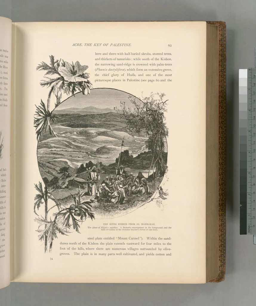 An illustration from Picturesque Palestine, Sinai and Egypt, 1881, leaf 381