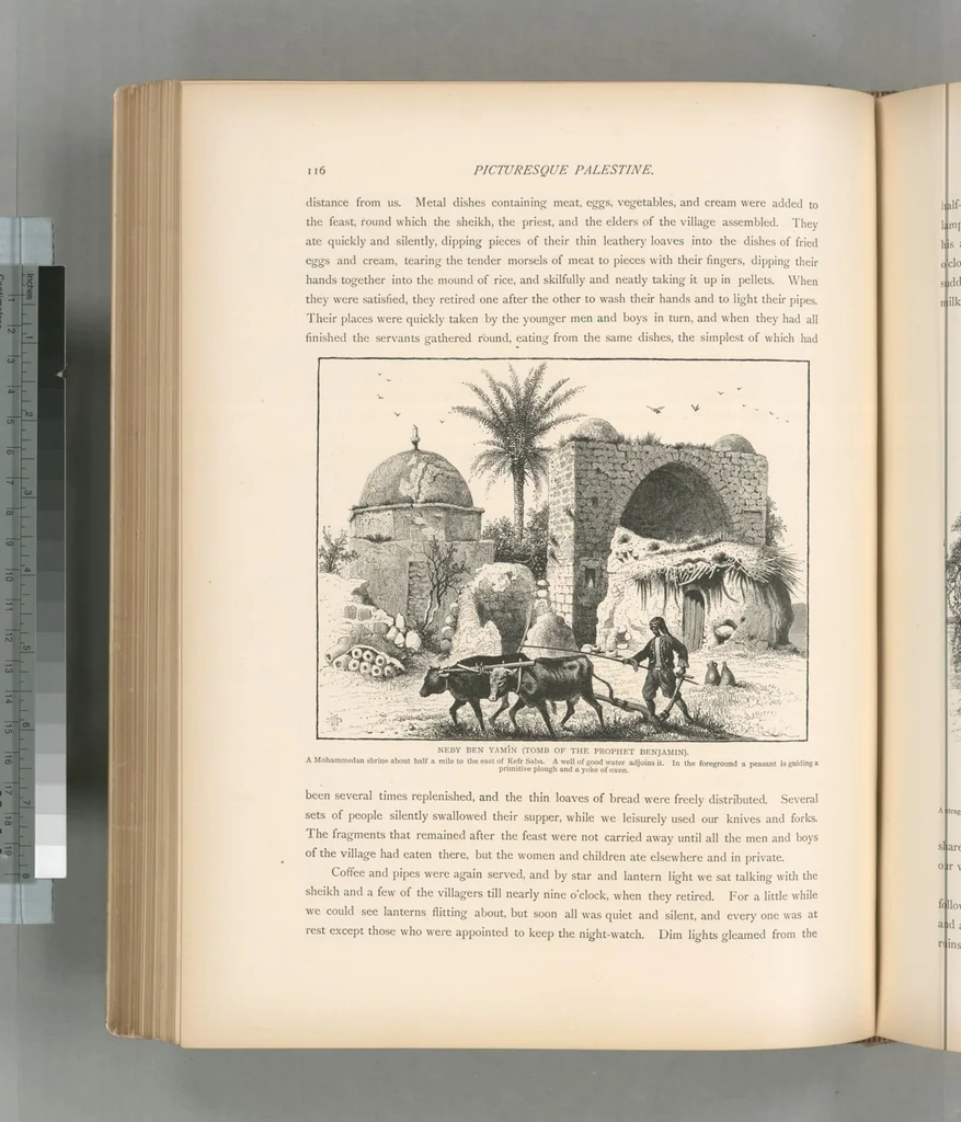 An illustration from Picturesque Palestine, Sinai and Egypt, 1881, leaf 394