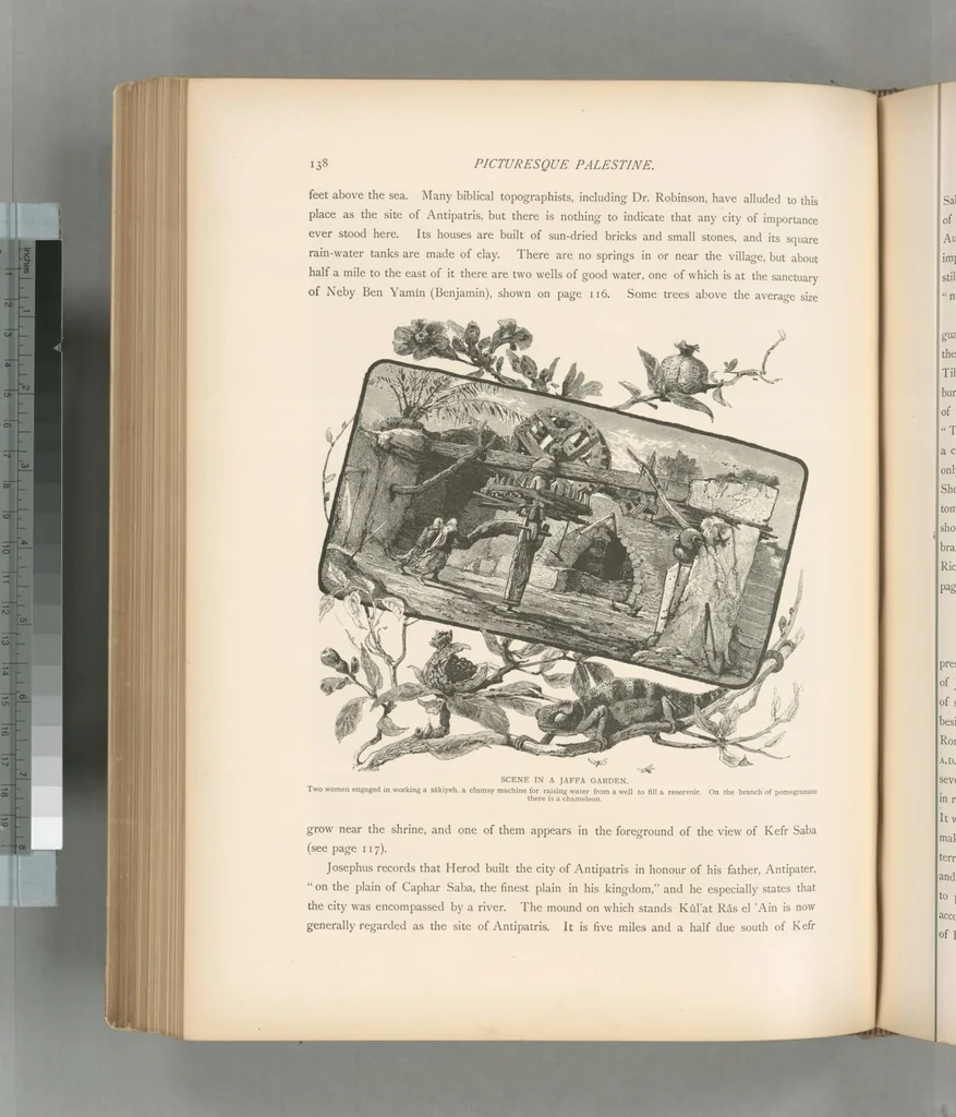 An illustration from Picturesque Palestine, Sinai and Egypt, 1881, leaf 408