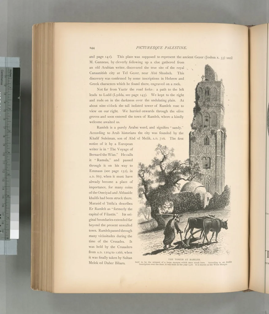 An illustration from Picturesque Palestine, Sinai and Egypt, 1881, leaf 412