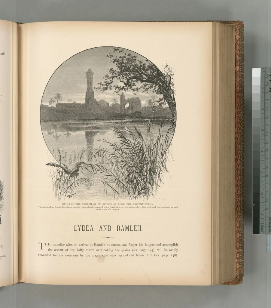 An illustration from Picturesque Palestine, Sinai and Egypt, 1881, leaf 413
