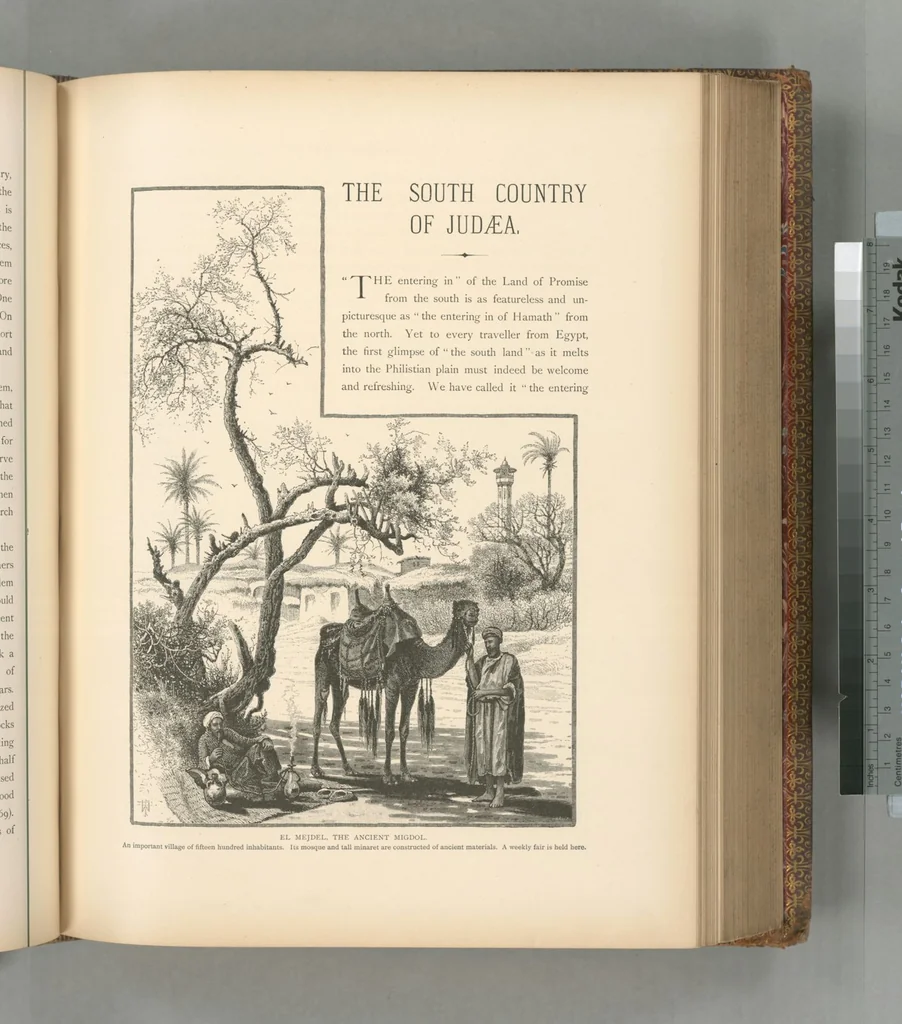 An illustration from Picturesque Palestine, Sinai and Egypt, 1881, leaf 427