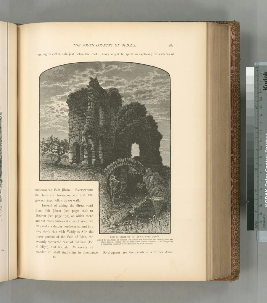 An illustration from Picturesque Palestine, Sinai and Egypt, 1881, leaf 437