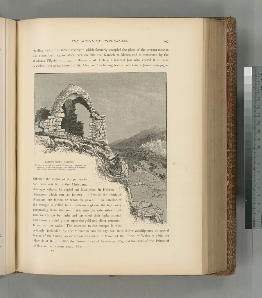 An illustration from Picturesque Palestine, Sinai and Egypt, 1881, leaf 446