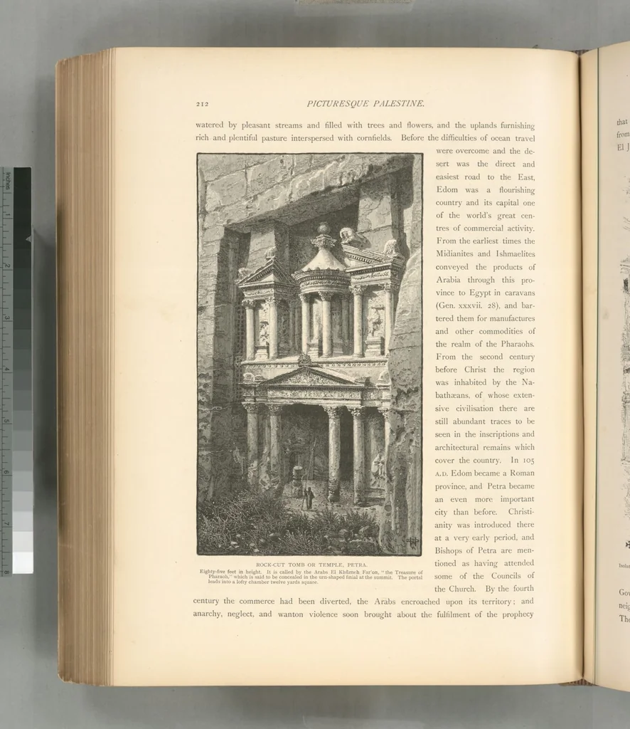 An illustration from Picturesque Palestine, Sinai and Egypt, 1881, leaf 455