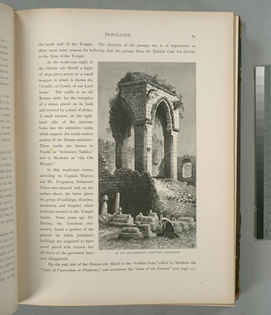 An illustration from Picturesque Palestine, Sinai and Egypt, 1881, leaf 46
