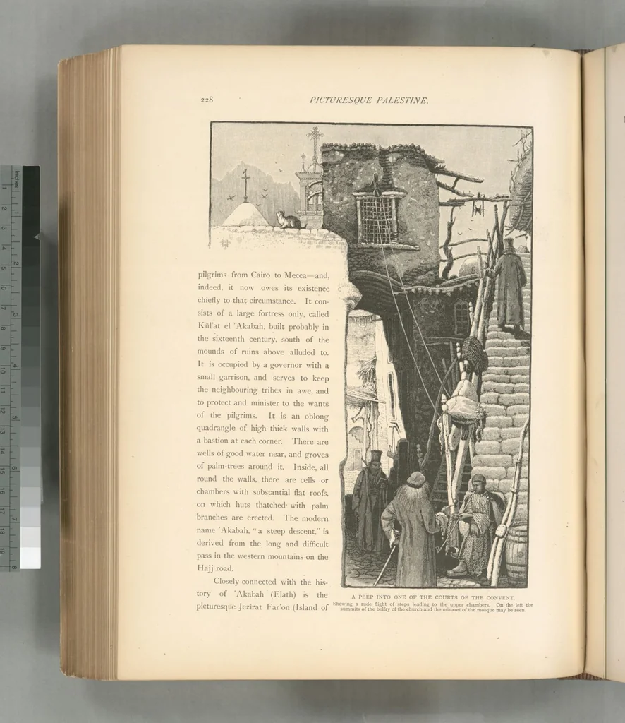 An illustration from Picturesque Palestine, Sinai and Egypt, 1881, leaf 465