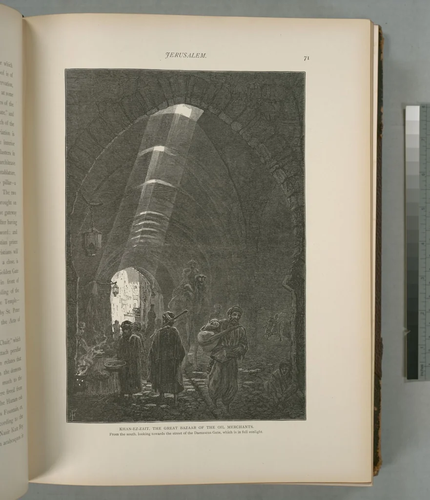 An illustration from Picturesque Palestine, Sinai and Egypt, 1881, leaf 47