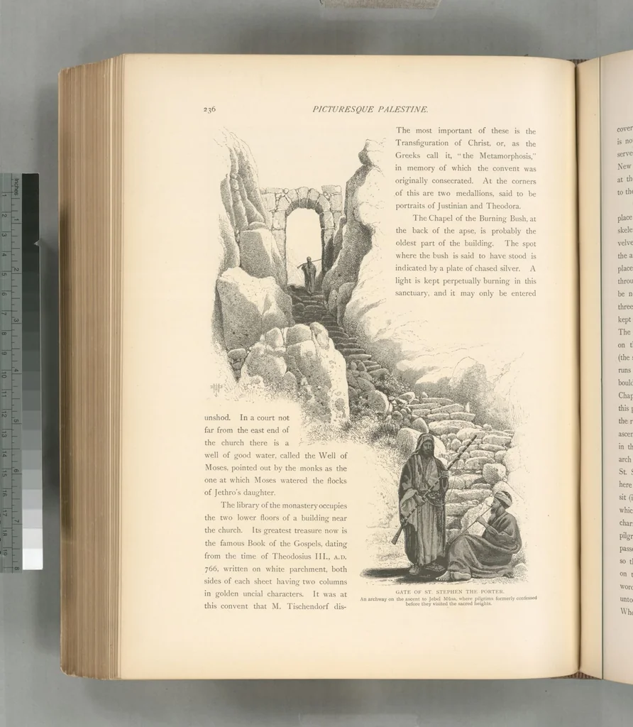 An illustration from Picturesque Palestine, Sinai and Egypt, 1881, leaf 470