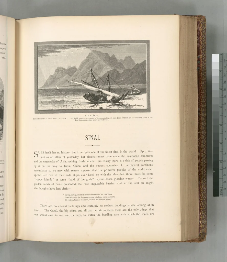 An illustration from Picturesque Palestine, Sinai and Egypt, 1881, leaf 473