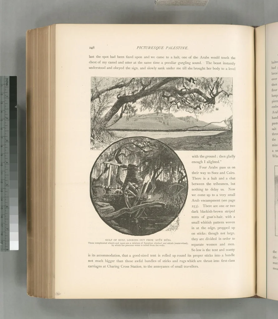 An illustration from Picturesque Palestine, Sinai and Egypt, 1881, leaf 476