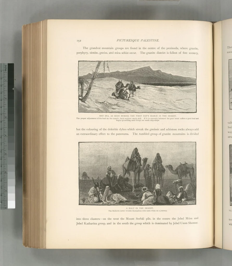 An illustration from Picturesque Palestine, Sinai and Egypt, 1881, leaf 478